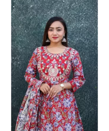 Kurti with Sharara and Dupatta