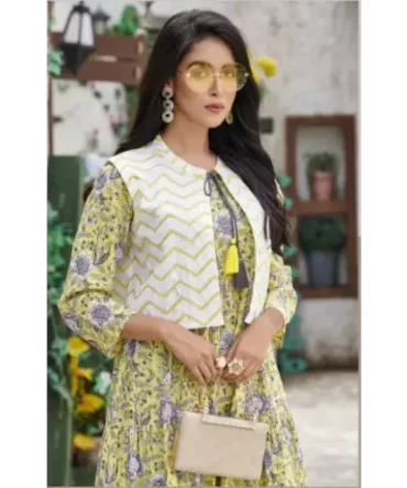 kurti and jacket