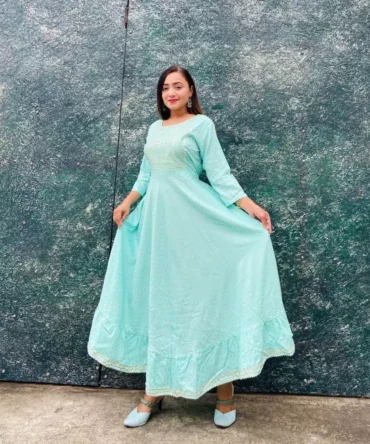 Rayon Long Kurti