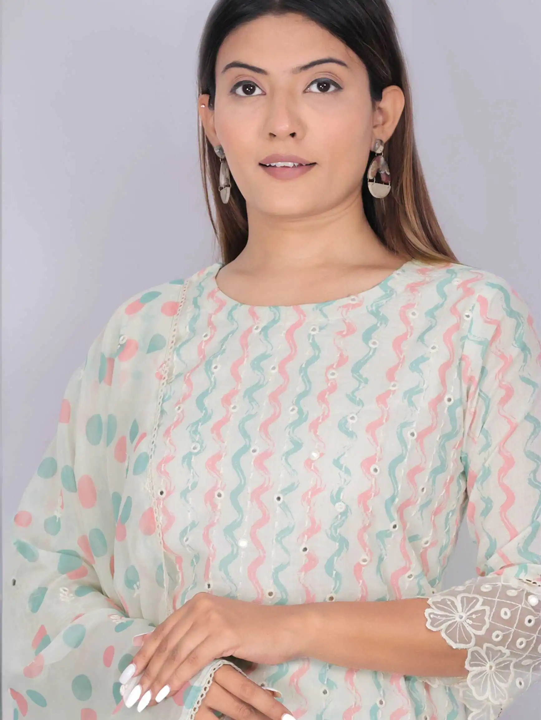 Buy Online at Jaypore.com | Churidar neck designs, Kurti designs party  wear, Neckline designs